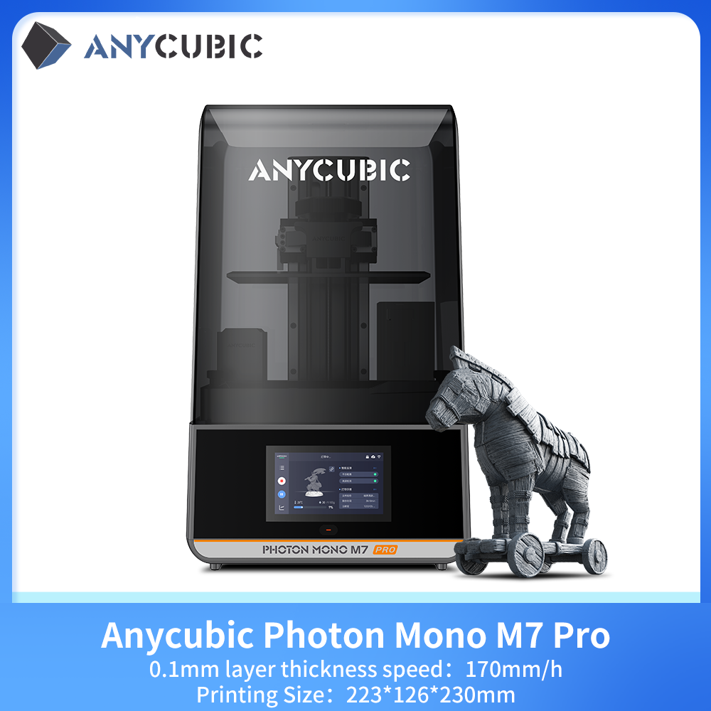 Resin Art Pro - ANYCUBIC Photon Mono M7 طابعة ثلاثية