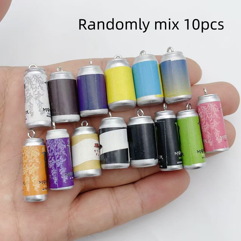 Resin Art Jewellery Kit - 10 قطع من الحلي الراتنجية الصغيرة