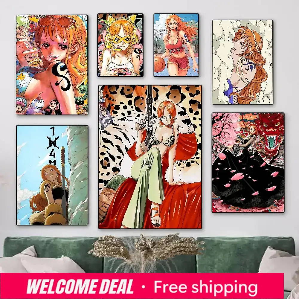 Resin Art Wall - 2026 1 قطعة ملصقات شخصية أنمي