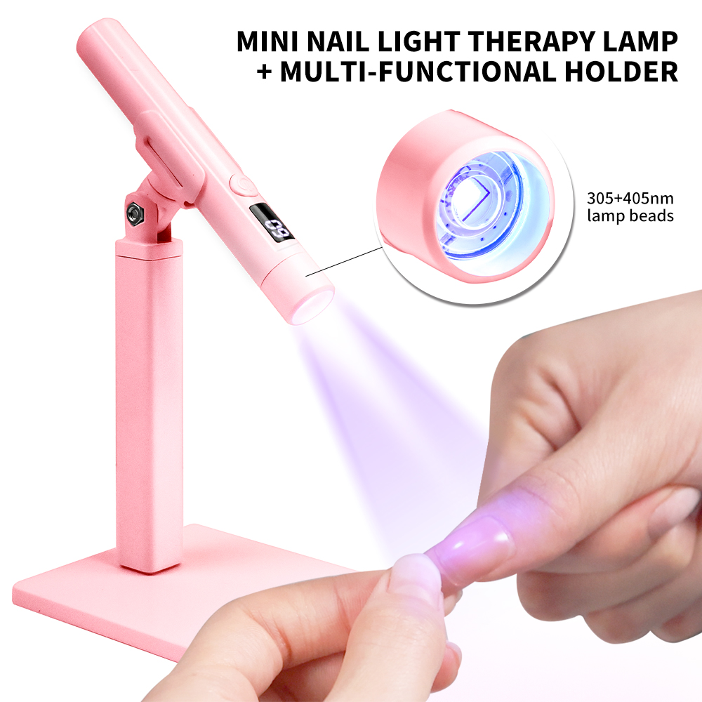 Resin Art Stand - المحمولة مسمار الأشعة فوق البنفسجية LED