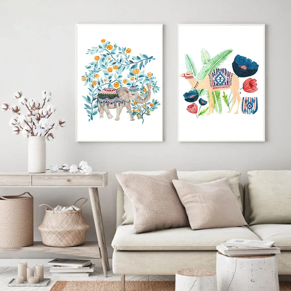 Resin Art Wall - لوحات فنية جدارية بتصميم أوراق النباتات