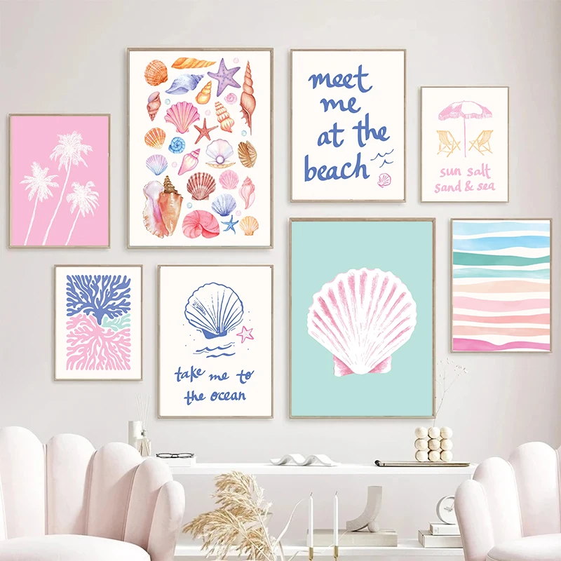 Resin Art Wall - لوحات جدارية فنية ساحلية، مطبوعات فنية