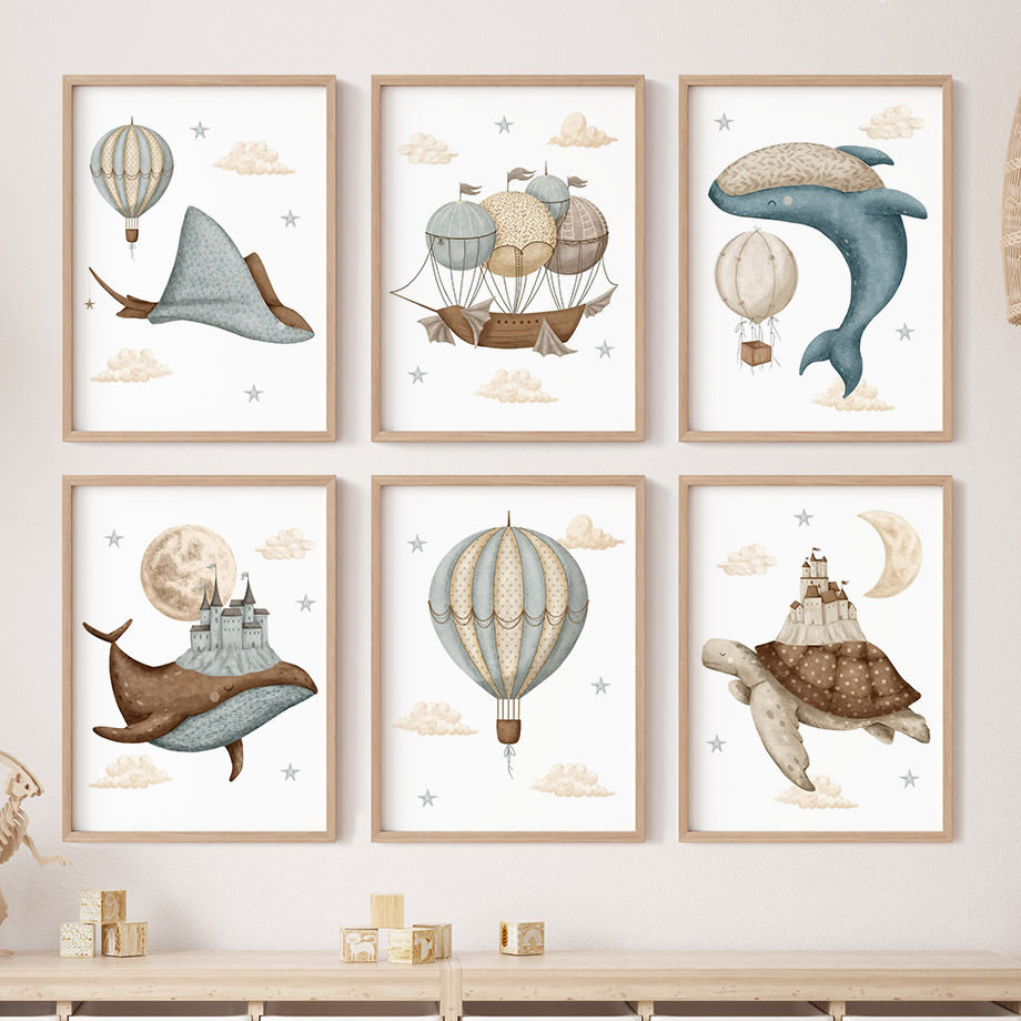 Resin Art Baby - لوحات فنية جدارية لغرف الأطفال بتصميم