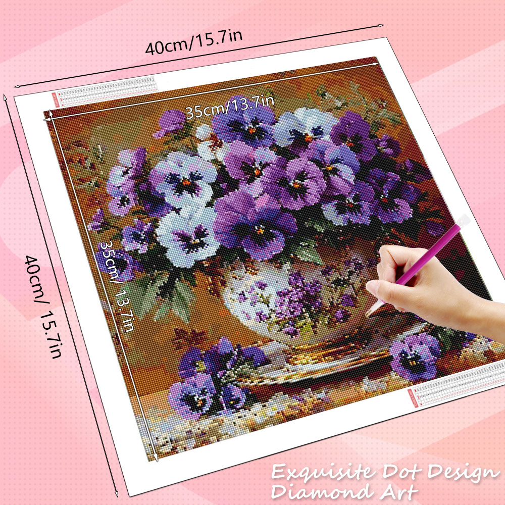 HUACAN 5D الماس الفسيفساء روز  - مراجعة Resin Art For Rose وسعره