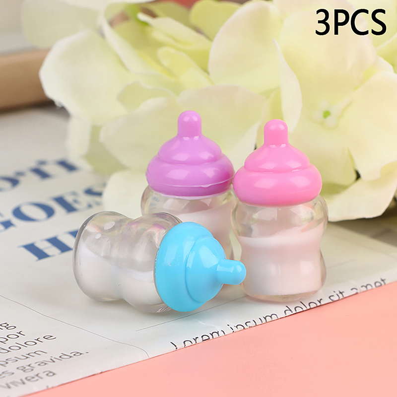 3 قطعة ملحقات زجاجة الأطفال لب - مراجعة Resin Art Baby وسعره