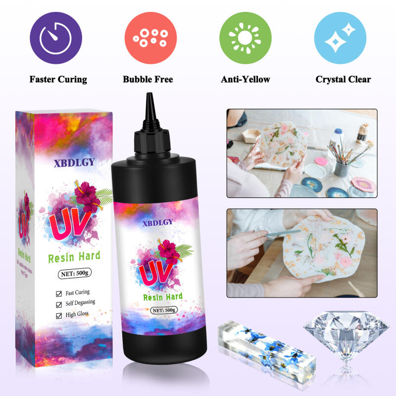 200 جرام/250 جرام/500 جرام UV  - مراجعة Resin Art Uv وسعره