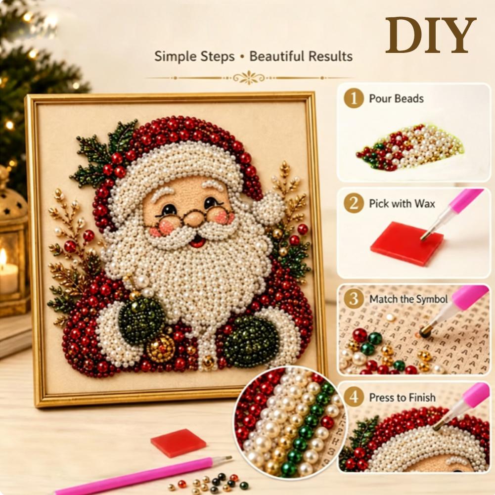طقم فني لتطريز اللؤلؤ على شكل  - مراجعة Resin Art Wall وسعره