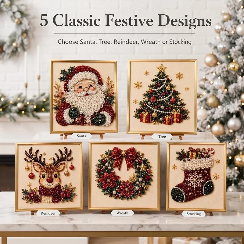 مجموعة فن الرسم باللؤلؤ والماس - مراجعة Resin Art Wall وسعره