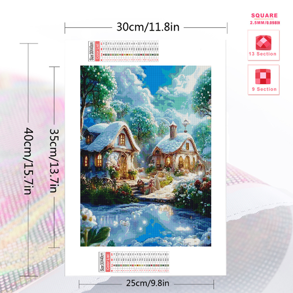 لوحة ماسية من فسيفساء Momoart  - مراجعة Resin Art Wall وسعره