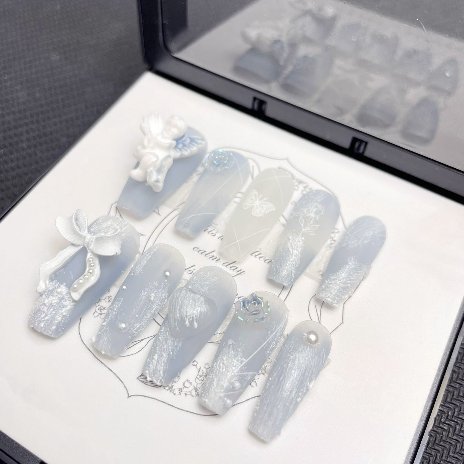 ثلاثية الأبعاد الجص الملاك الأ - مراجعة Resin Art Flower وسعره