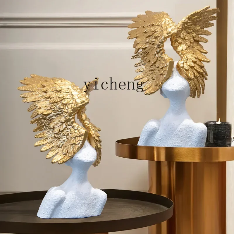 زخرفة جناح ملاك بتصميم فني تجر - مراجعة Resin Art Resin وسعره