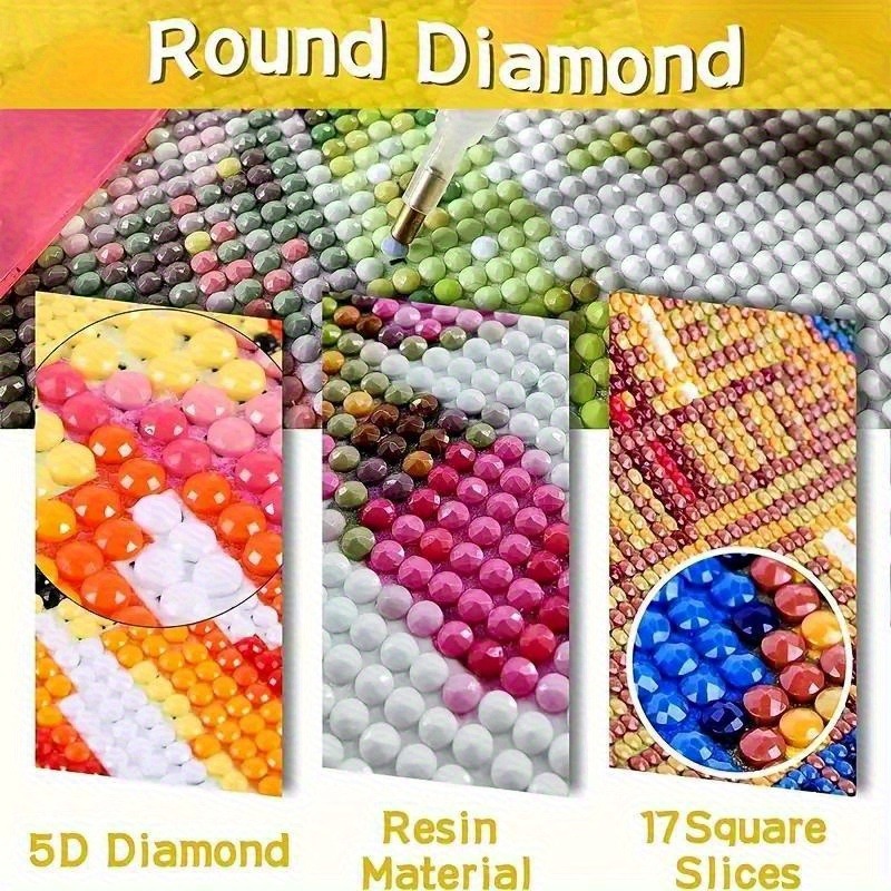 لوحة فنية ماسية مسطحة ثنائية ا - مراجعة Resin Art Meaning وسعره