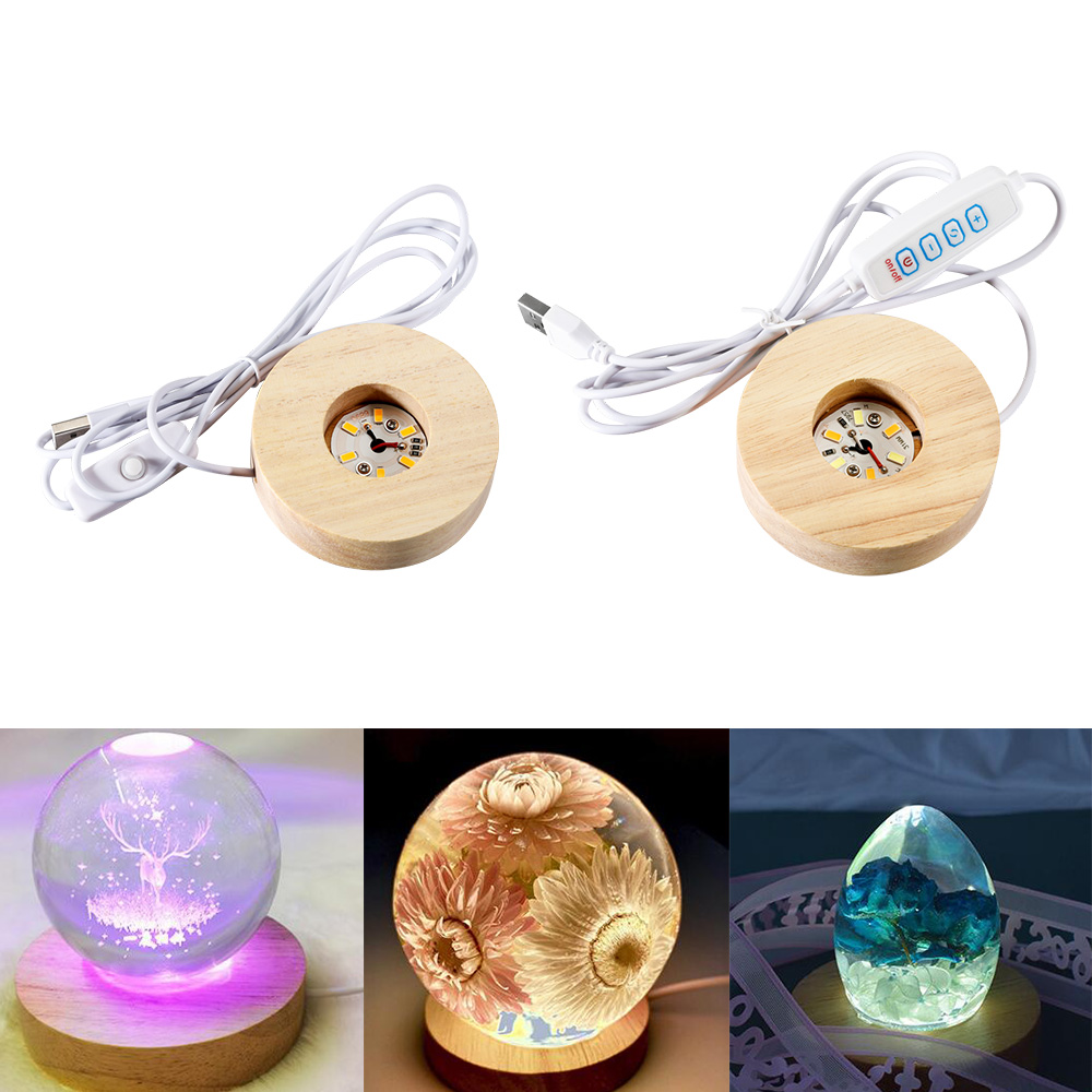الراتنج الفن عرض جولة الخشب ال - مراجعة Resin Art Stand وسعره