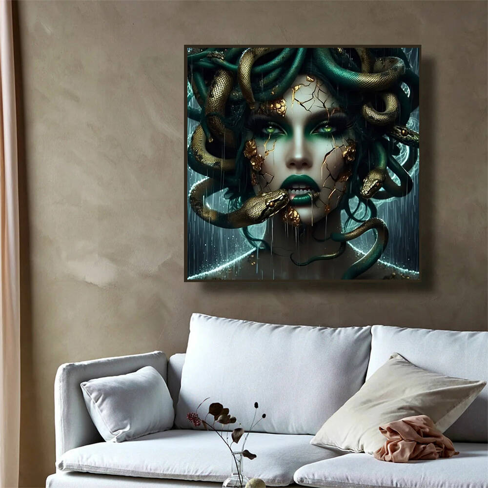 لوحة فسيفساء ماسية بدون إطار،  - مراجعة Resin Art Wall وسعره