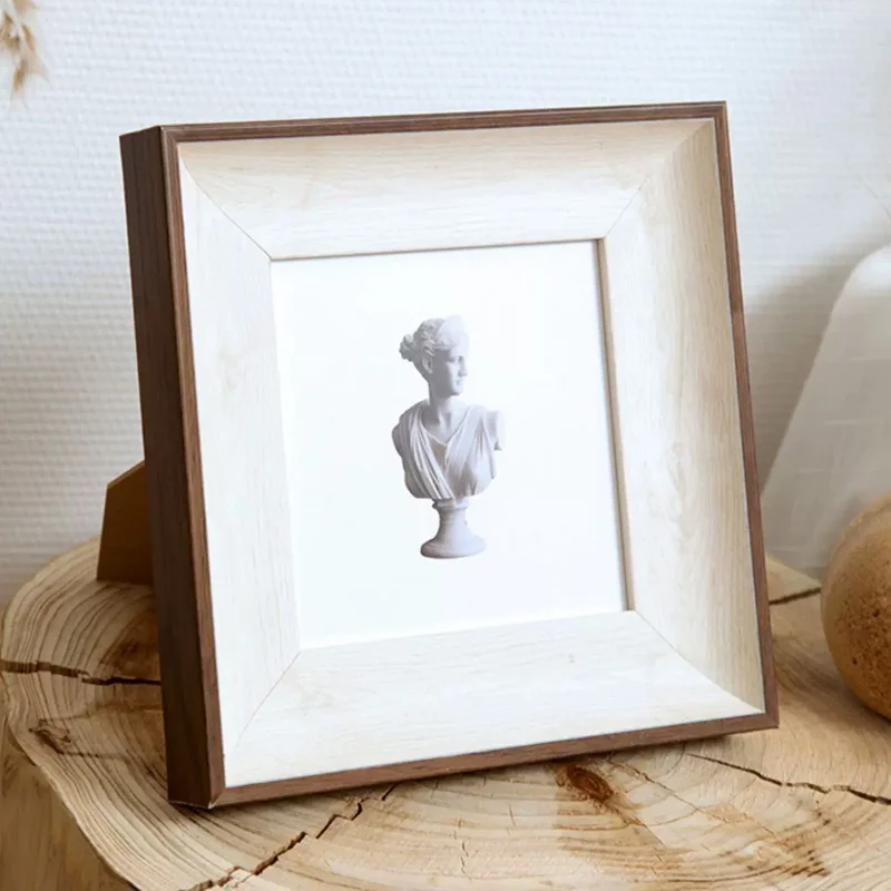 إطار صور مربع متعدد الألوان بم - مراجعة Resin Art Stand وسعره