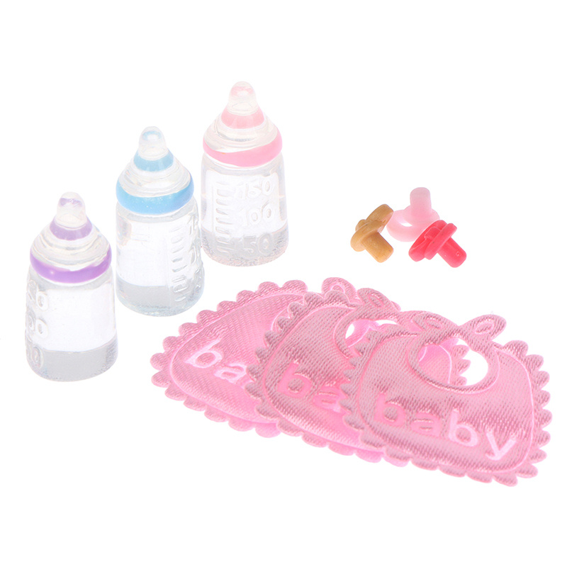 مجموعة زجاجات الطفل المصغرة وا - مراجعة Resin Art Baby وسعره