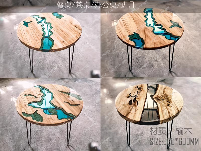 طاولة طعام فنية إبداعية من الخ - مراجعة Resin Art And Wood وسعره