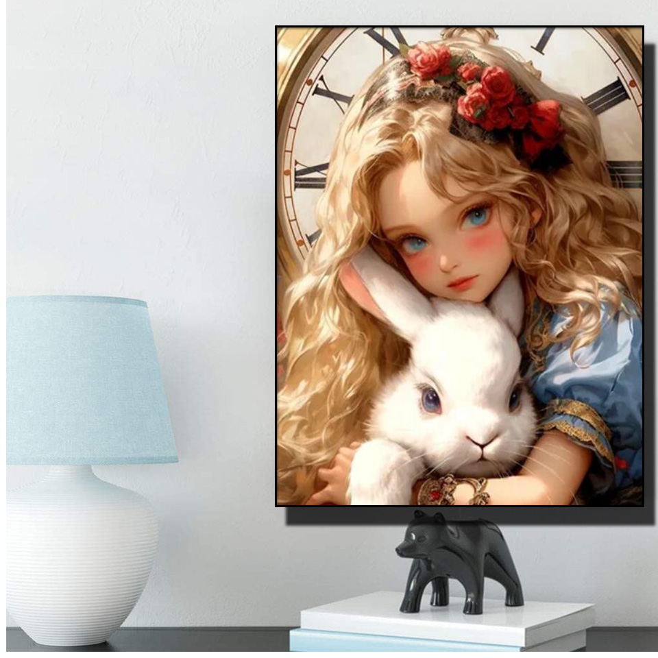 جديد وصول الكرتون لطيف فتاة DI - مراجعة Resin Art Baby وسعره