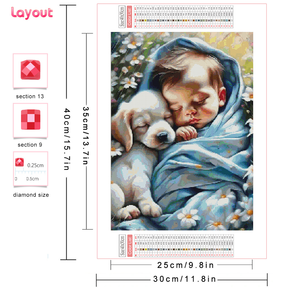 لوحة ماسية ذاتية الصنع لديكور  - مراجعة Resin Art Baby وسعره