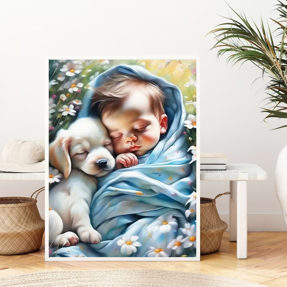 لوحة ماسية ذاتية الصنع لديكور  - مراجعة Resin Art Baby وسعره