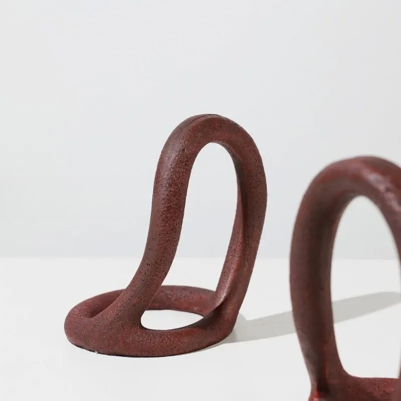 مساند كتب بسيطة لمكتب المكتب - - مراجعة Resin Art Stand وسعره