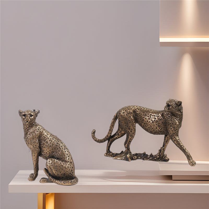 تمثال فهد عصري من الراتنج بتصم - مراجعة Resin Art Pro وسعره