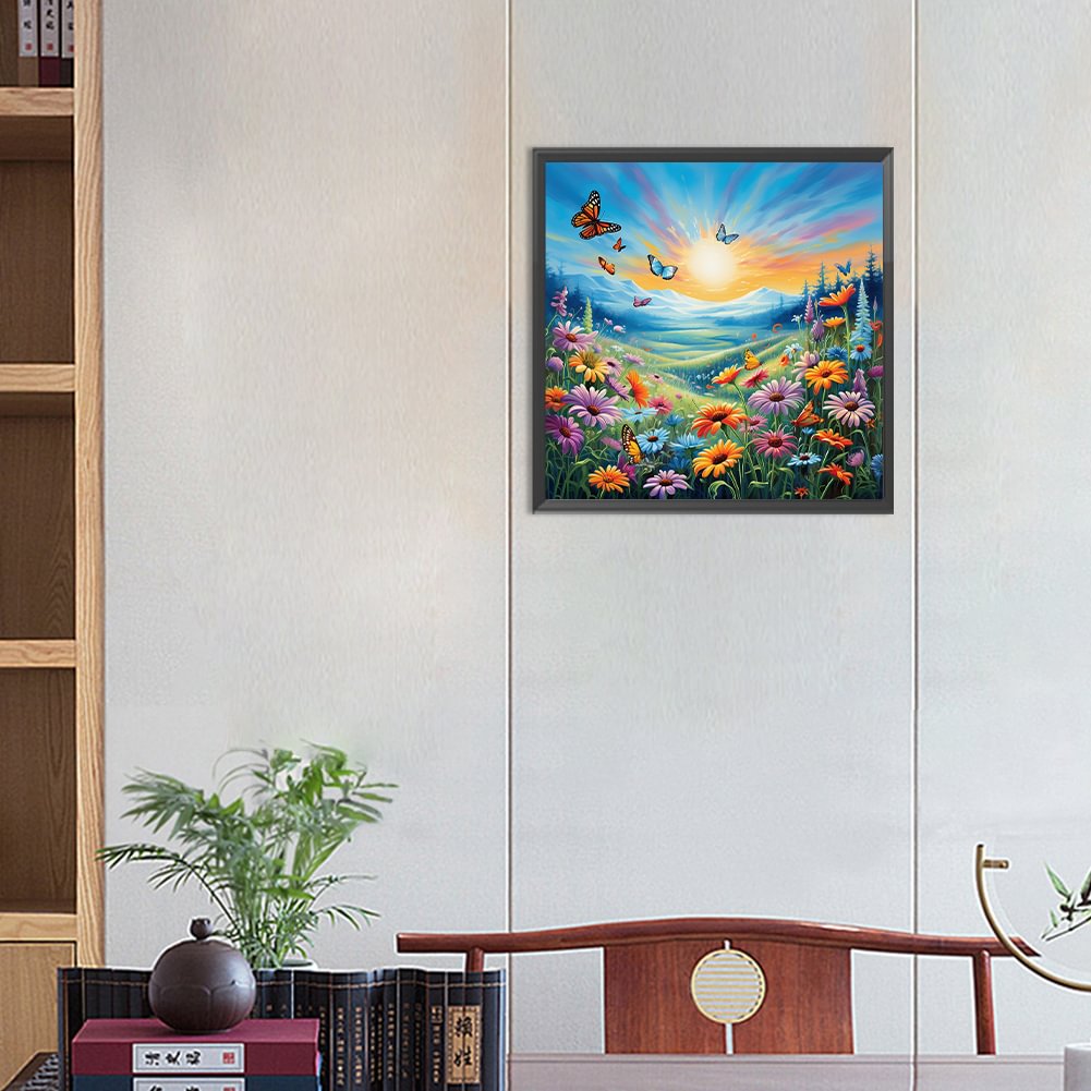 الماس اللوحة الأسرة لطيف الغزل - مراجعة Resin Art Flower وسعره