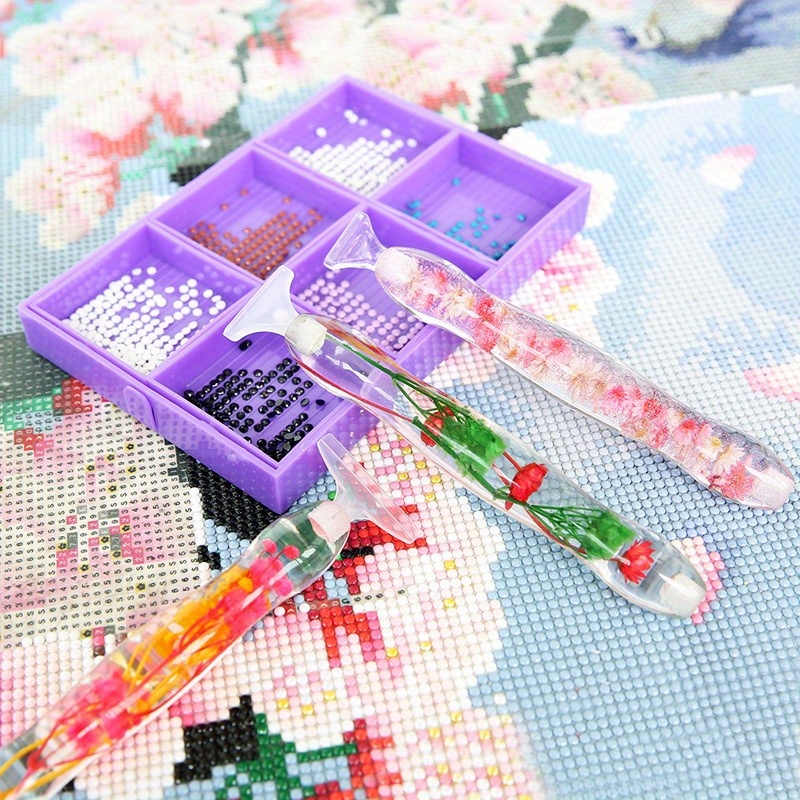 مجموعة أقلام رسم بالألماس ثلاث - مراجعة Resin Art Flower وسعره