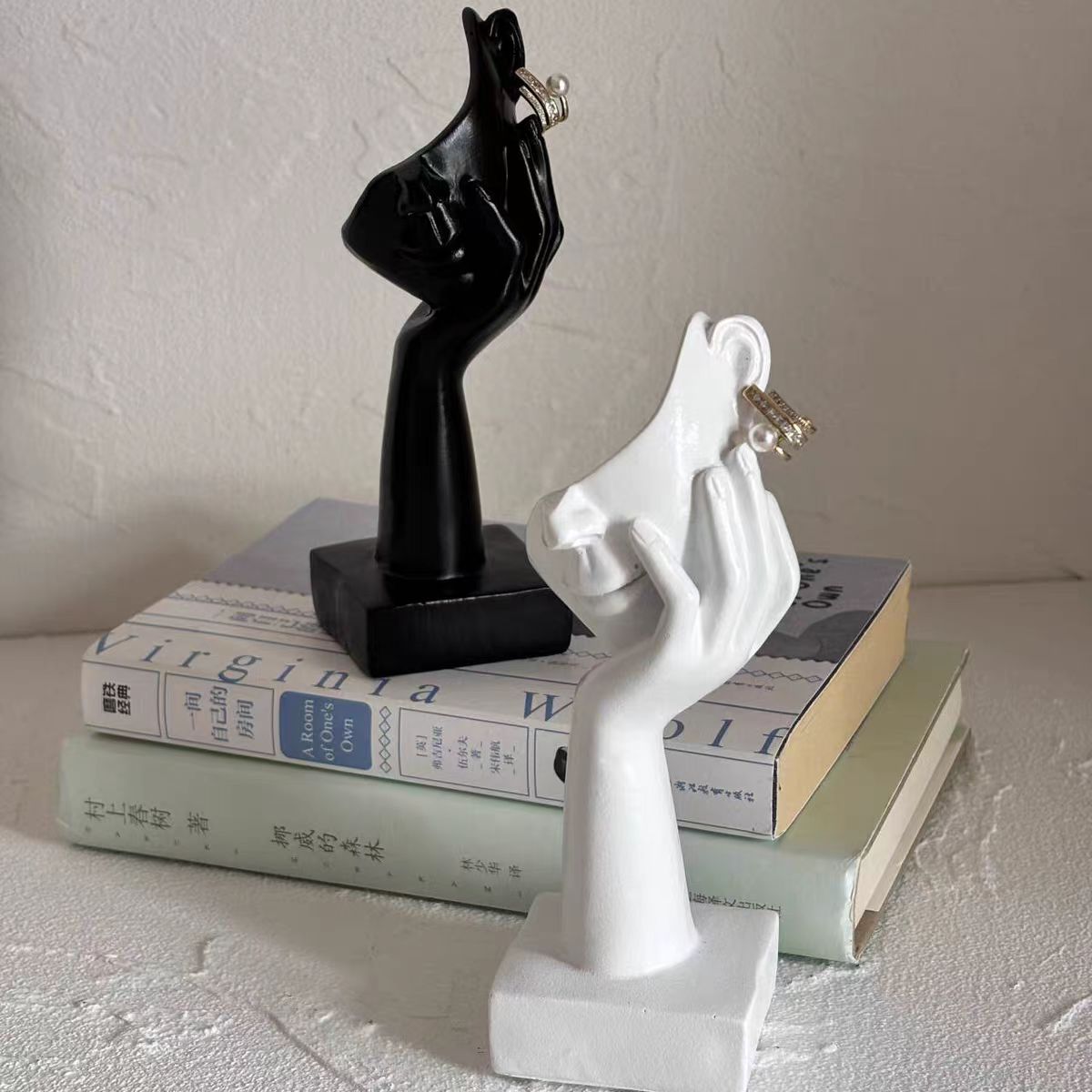 حوامل عرض الأقراط على شكل شخصي - مراجعة Resin Art Stand وسعره